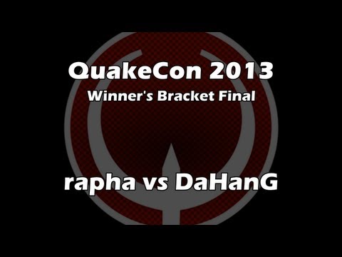 rapha vs DaHanG - QuakeCon 2013 Winner's Bracket Final [Aug. 1, 2013] (Quake Live VOD)