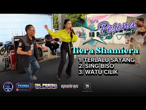 TIERA SHAMIERA TERBARU - OM PESONA (karaoke show)