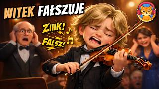 Witek Fałszuje Na Konkursie - okładka bajki audio