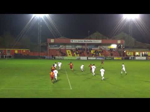 Banbury United 3 Tiverton Town 2 a.e.t. - FA Trophy 1st QR replay - 31st Oct 2017
