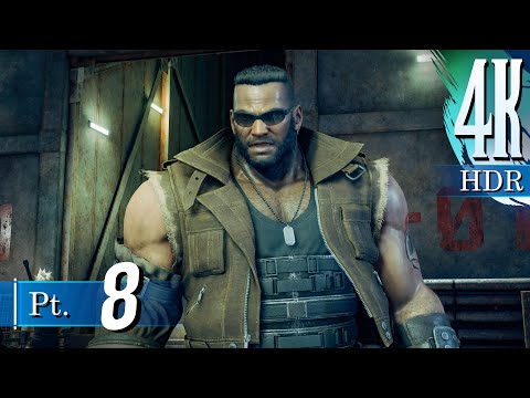 Final Fantasy 7 (VII) Remake - [4K/60fps HDR] (100%) Part 8 - Ch. 6: Light the Way