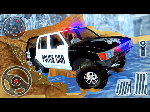 Offroad Outlaws Simulator - Police Car Jeep Mud Crawler Rocks Driving - Android GamePlay #10