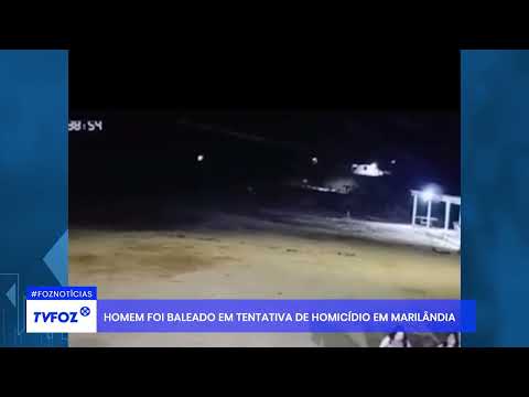 Homem foi baleado em tentativa de homicídio em Marilândia