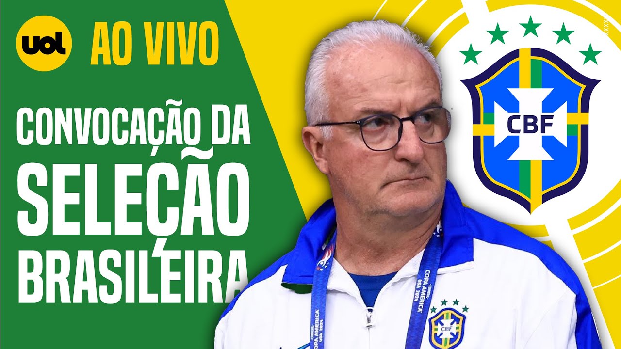 🔴 AO VIVO: CONVOCAÇÃO DA SELEÇÃO BRASILEIRA PARA JOGOS DAS ELIMINATÓRIAS DA COPA DO MUNDO