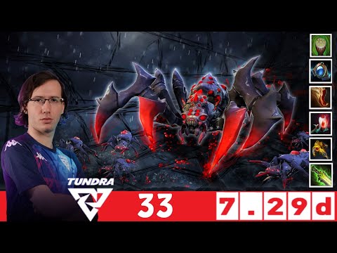 [DOTA 2] TUNDRA.33 the BROODMOTHER [OFFLANE] [7.29D]