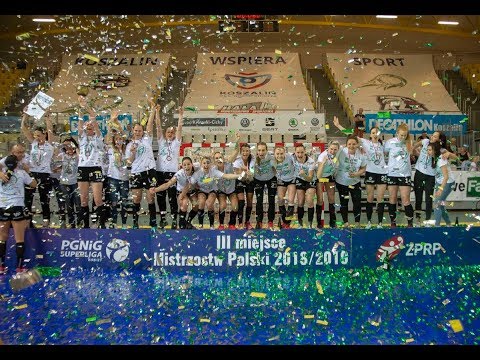 Energa AZS Koszalin- III miejsce Mistrzostw Polski PGNiG Superligi Kobiet 2018/2019