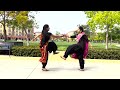 Lehenga Dance tutorial | ft. Tanveer Sarna and Ruchika Aghi