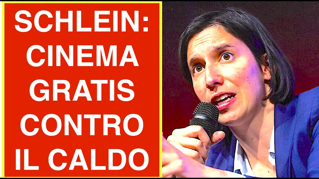SCHLEIN: CINEMA GRATIS CONTRO IL CALDO. NUOVO PIANO MODELLO ROMA
