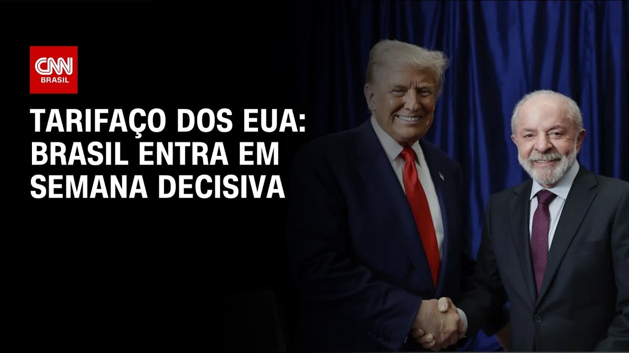 Brasil entra em semana decisiva para negociar tarifaço com EUA | CNN NOVO DIA