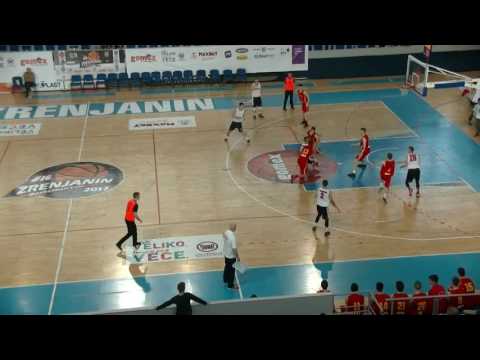 KK Proleter - Crna Gora U 16 4. četvrtina Zrenjanin Cup 2017