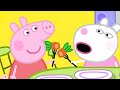 Peppa Pig And Suzy Sheep Visit Miss Rabbit Peppa Pig Official Family Kids Cartoon