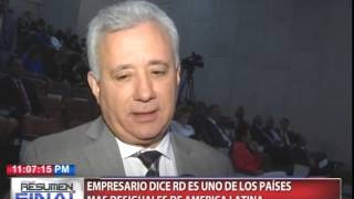 Empresario dice RD es uno de los países más desiguales de América Latina