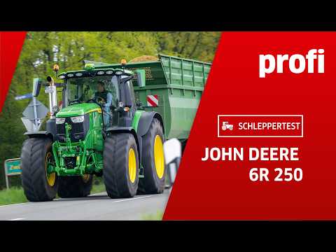 From hunter to hunted? Tractor test John Deere 6R 250 | profi #PracticalTest