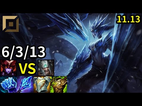 Shyvana Top vs Tryndamere - KR Grandmaster | Patch 11.13