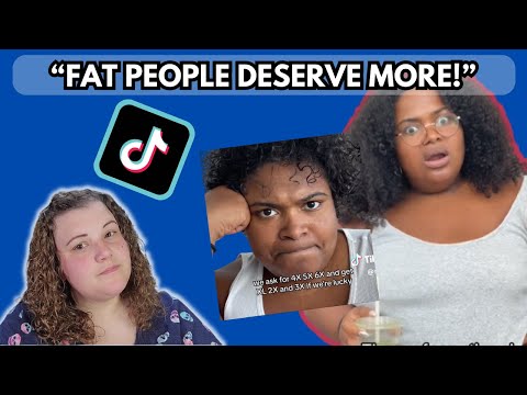 Fat Activist PERFORMS | Performative Inclusion | Fat Acceptance TikTok Cringe