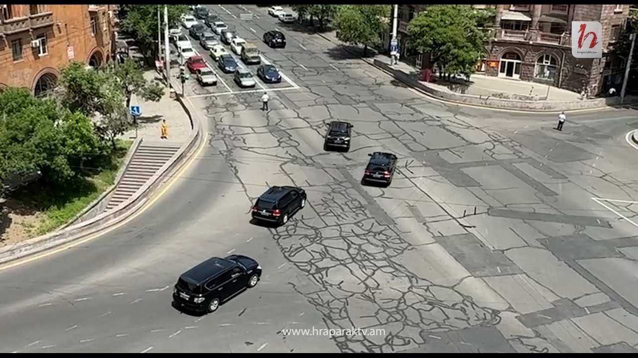 Քանի մեքենա է ուղեկցում Փաշինյանին