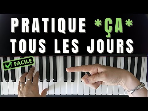 Si tu dois jouer un seul exercice de piano, joue ça !
