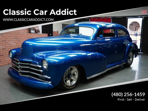 Thumbnail for Test Drive walk-around 1948 Chevrolet Fleetline 350 V8 SOLD Classic Car Addict by Chevrolet, SEAT, WiLL, Chevrolet Fleetline, Car