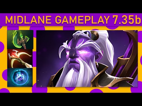 ⭐Void Spirit 15+ Kills! Mid Gameplay 7.35b - Dota 2 Top MMR