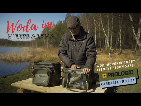 Tym razem o torbach Prologic Element Storm Safe Carryall i Utility