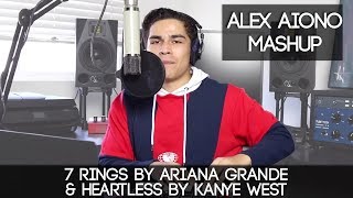 7 rings by Ariana Grande & Heartless by Kanye West | Alex Aiono Mashup