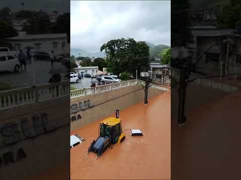 Chuvas intensas no Espírito Santo.