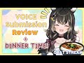 【Chat Time】URURUTACHI'S Voice Review (?) + DINNER!! WEEE【MyHolo TV】 【Chat Time】URURUTACHI'S Voice Review (?) + DINNER!! WEEE【MyHolo TV】