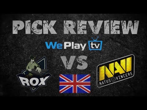 Pick review: NaVi vs Rox.Kis game 1 - Group D Eng