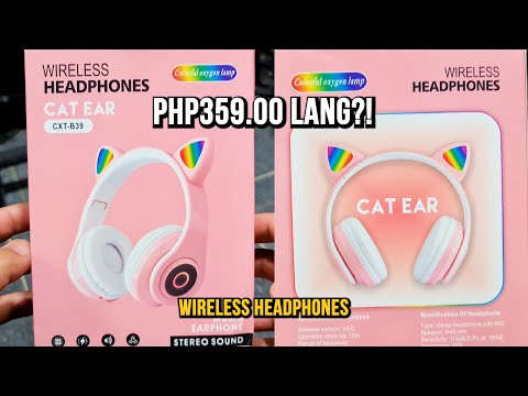CXT-B39 CAT EAR Wireless Headphones детские/подростковые беспроводные наушники с кошачьими ушками ( - фото 1 - id-p2907109253