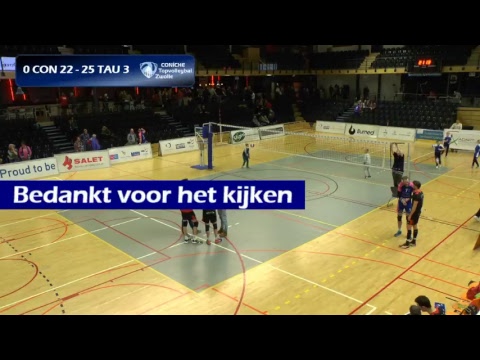 Livestream Coníche Topvolleybal Zwolle - Land Taurus | 24-03-2018
