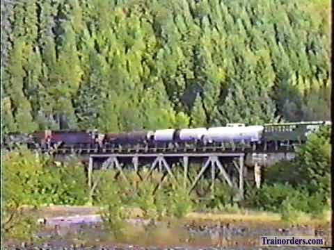 Classic Railroad Series 792 - SP Cascade line Hampton, OR Aug. 26, 1989.