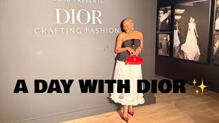 A DAY WITH DIOR ~ Getting Dressed, DiornExhibit + Sister Day in Atlanta