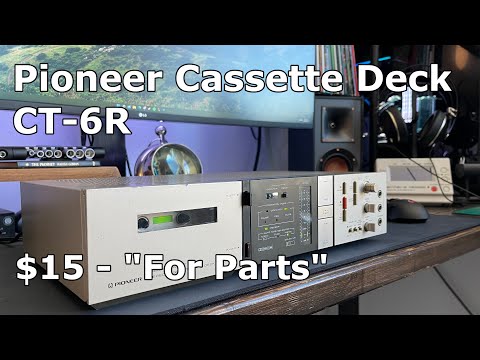 Pioneer Cassette Deck for $15, Can We Revive It? | Vintage Hifi Revival