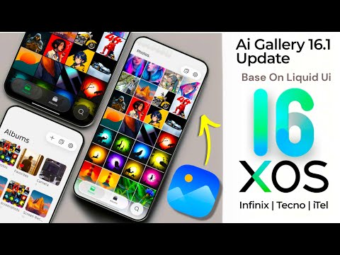 Infinix Xos 16 Update Ai Gallery with New Liquid Glass Ui for Infinix and Tecno Mobiles