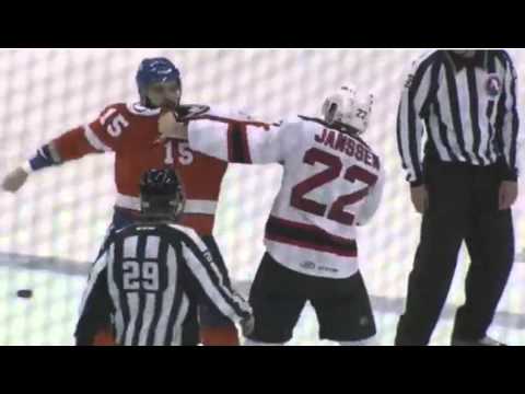David Broll vs Cam Janssen