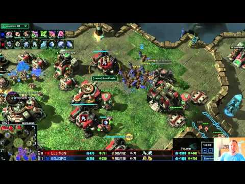 BO3 Game 2 - [Mouz] Lucifron (Terran) vs [EG] Jaedong (Zerg) - 2013 DreamHack Open Summer - Playoffs
