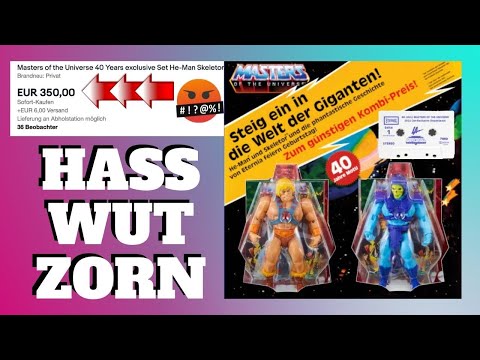 Los Amigos 4 2022 SKALPER ALARM um das Masters of the Universe Two Pack