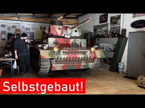 German builds Panzer 3 replica with original wall thickness!