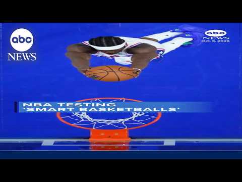 NBA testing 'smart basketballs'