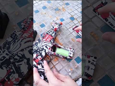 Anstoy AKM gel ball blaster is a good fighting partner!#anstoy #toygun #amazon #toys #gelblasters