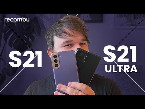 Samsung Galaxy S21 vs Samsung Galaxy S21 Ultra Hands On Comparison