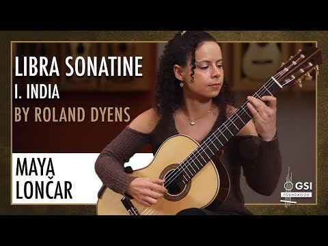 Maya Lončar plays Roland Dyens' "Libra Sonatine: I. India" on a 2024 German Vazquez Rubio "Hauser"