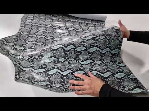 SNAKE EMBOSSED LEATHER 848