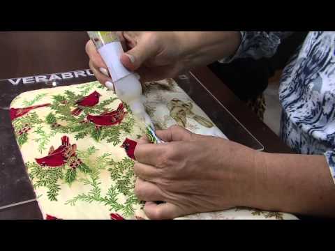 Mulher.com - 23/12/2014 - Suporte natalino para pirex grande por Vera Brugin - Parte 2/2