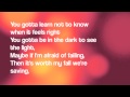 I Believe ~ Lyrics : Jessica Mauboy 