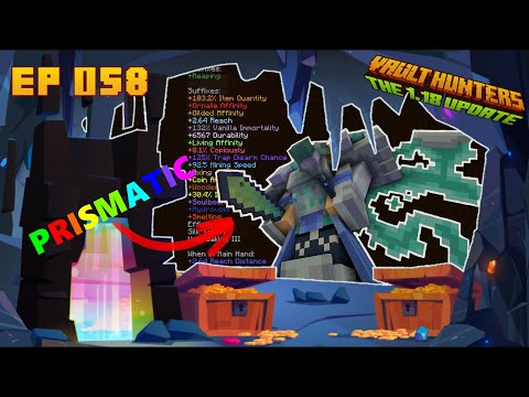 SKY VAULTS EP58: Prismatic Tools! - Vault Hunters 1.18 (Modded Minecraft)