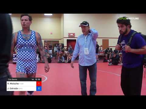 2018 Marine Corps US Open/Masters B Greco Roman 78 Con Semis - Ryan Meloche (Team) Vs. Jeffery Est