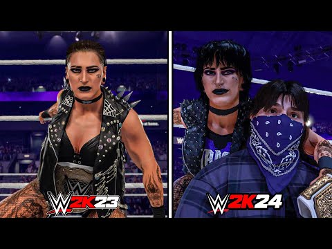 WWE 2K24: Biggest Graphics & Details Comparison