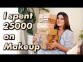 HUGE NYKAA HAUL | I spent 25000 on makeup | Aparna Thomas