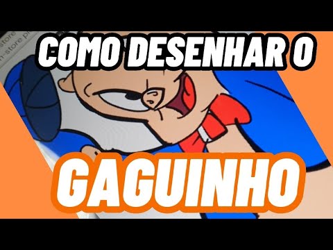 Como desenhar o Gaguinho no tablet  Samsung tab A lite  com Ibis paint x